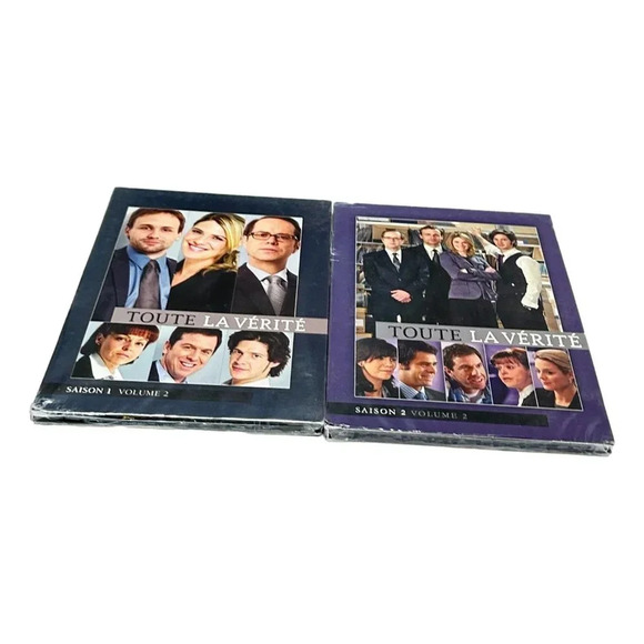 Toute La Verite DVD Lot 2 Season 1 Vol 2 and 2 Vol 1 Lot 2 French Francais - Picture 3 of 3